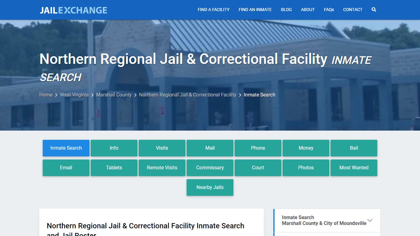 Inmate Search: Roster & Mugshots - Northern Regional Jail ...